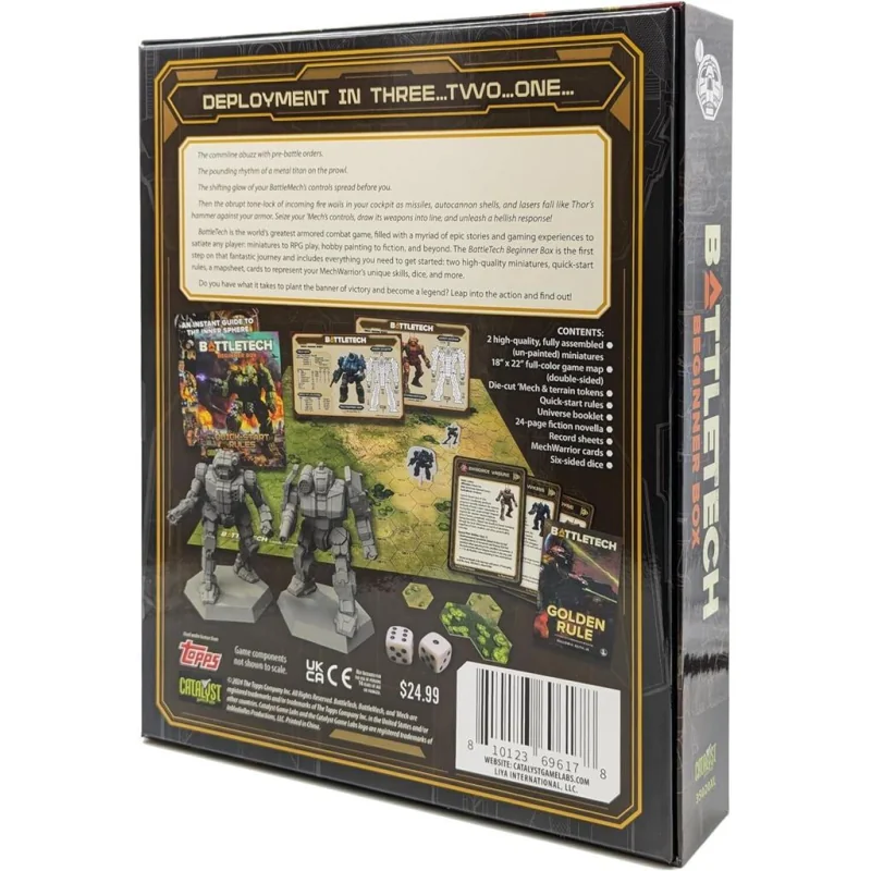 BattleTech Beginner Box 40th Anniversary Rollenspiel