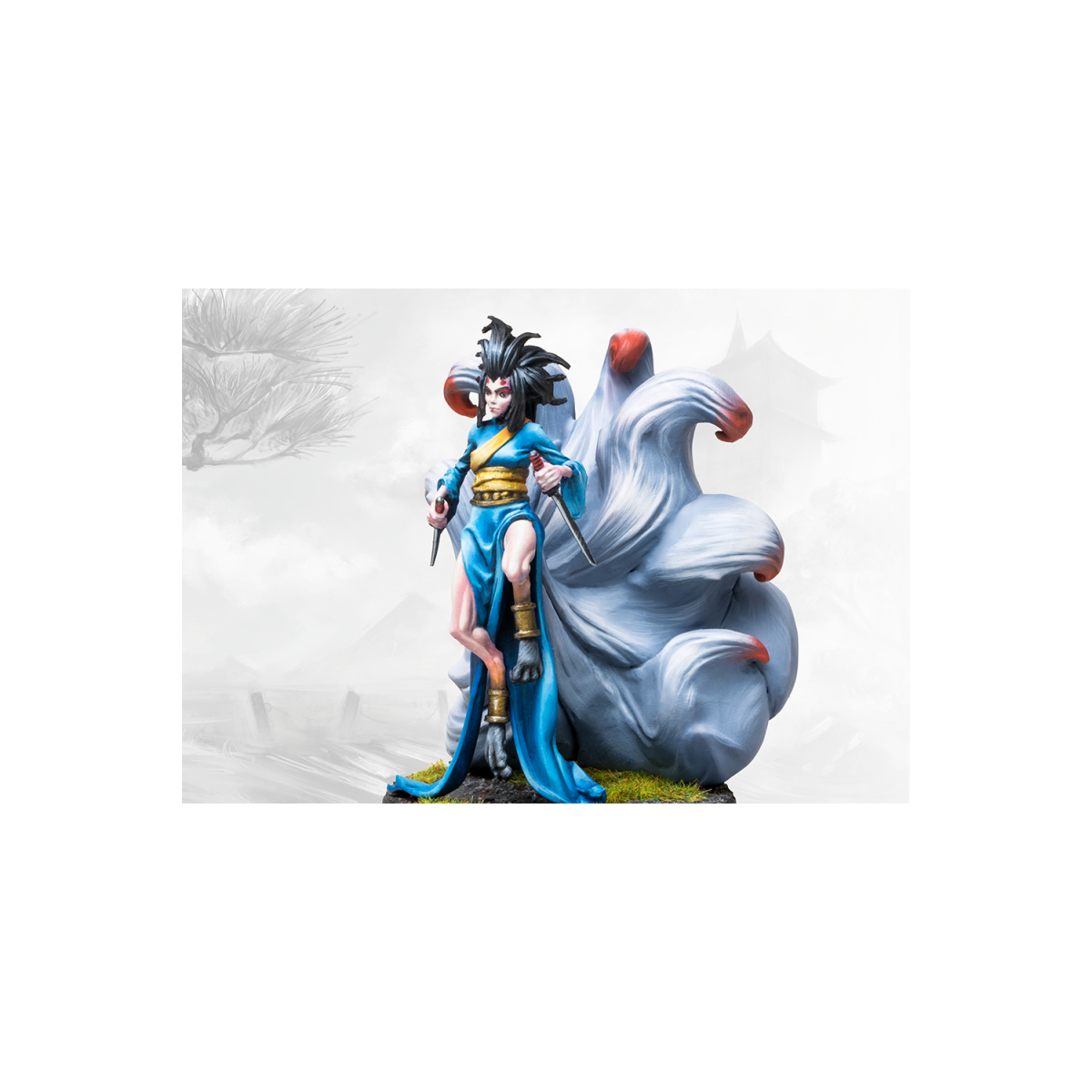 Conquest - Yoroni - Bakasu Figuren für Figurenspiel