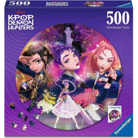 KPop Demon Hunters round puzzle For the fans! (500 Coins) 